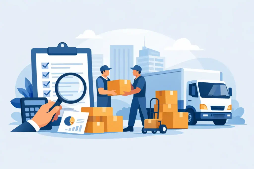 a guide to commercial moving quotes featured