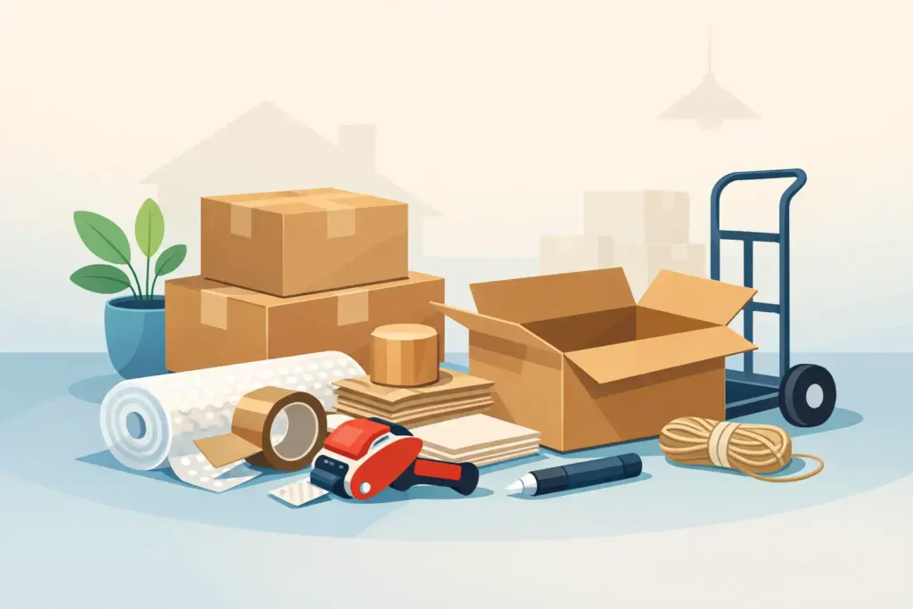 best packing supplies for moving featured