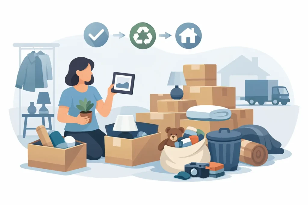 best way to declutter before moving featured