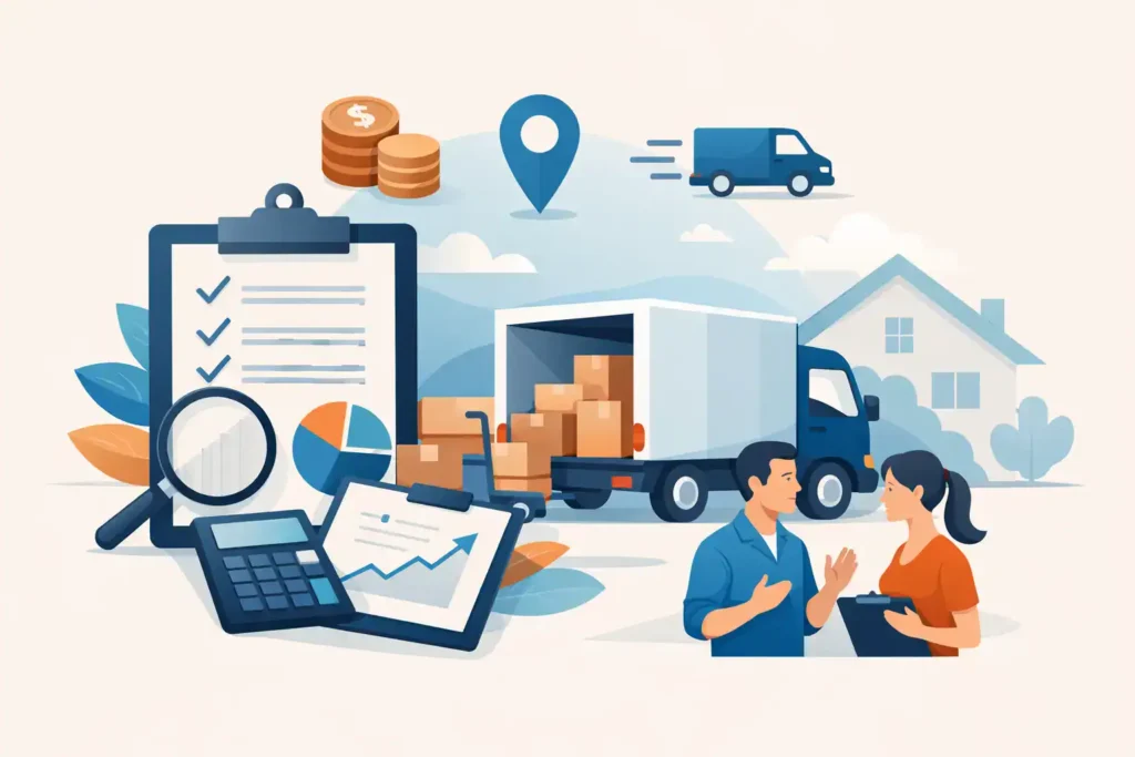 how are moving estimates calculated featured