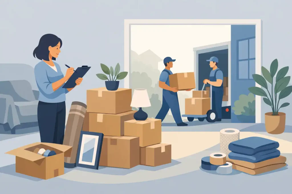 how to prepare for movers arrival featured