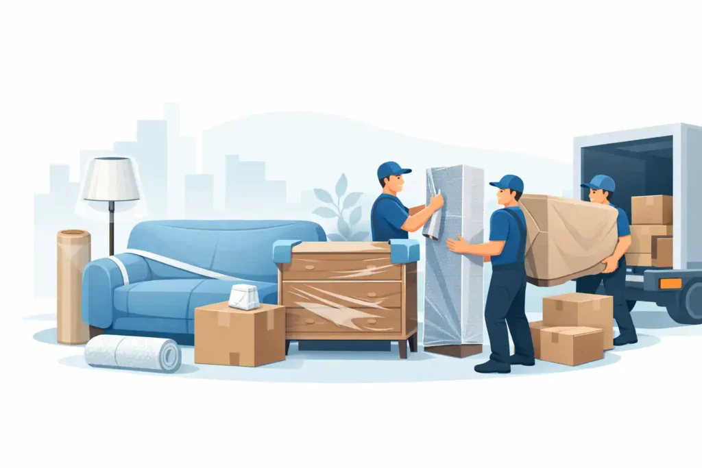 protecting furniture during a move right featured