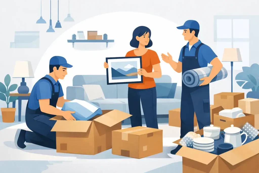 unpacking and setup service for homes featured